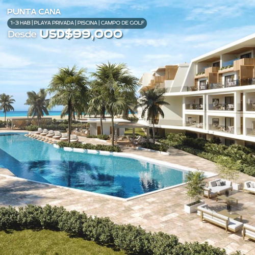 Apartamentos En Punta Cana Con Playa Privada