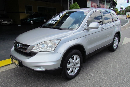 Honda Crv 2010 Autom. B/ De Couro S/detalhe 4 Pneus Novos