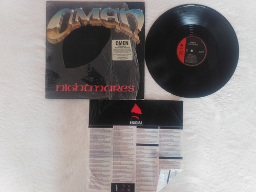 Omen Nigthmares Lp Vinyl 1ra Edición Canada