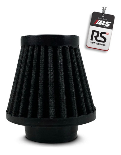 Imagem 3 de 6 de Filtro De Ar Esportivo 33mm Honda Biz Reutilizável Preto
