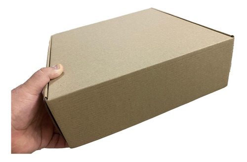 Imagen 4 de 5 de 20 Piezas Caja Para Envíos 30x30x10 Cms Mailbox Cartón Kraft