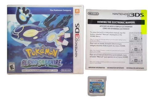 Pokémon Alpha Sapphire Nintendo 3ds (Reacondicionado)