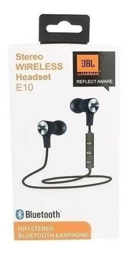 Auricular Stereo Bluetooth Jbl E10
