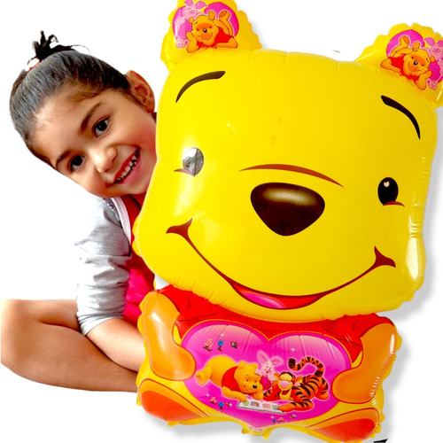 12 Globos Disney Diseño Winnie Pooh Dia Del Niño Cumpleaños