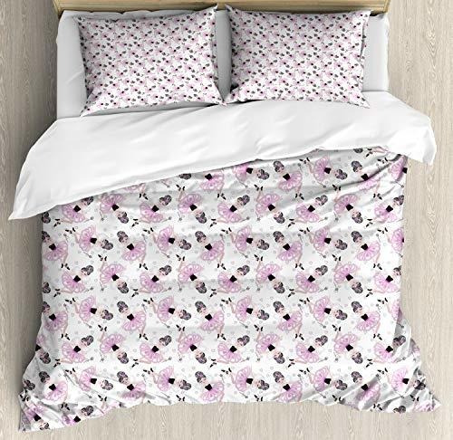 Fundas Para Edredones - Ambesonne Ballet Duvet Cover Set, N