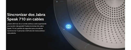 Imagen 9 de 10 de Jabra Speak 710 Altavoz Portátil Sincronizable Canal Oficial Jazz Pc Soluciones Multimediales Para Empresas