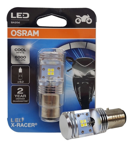 Lampara Moto Led Osram Bosch S2 12v 5/6w 6000k