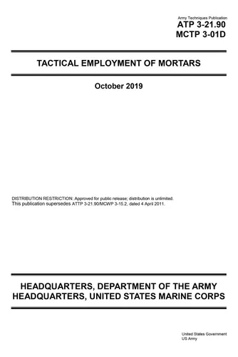 comprar Libro: Army Techniques Publication Atp 3-21.90 Mctp 3-01d Ta