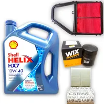 Comprar Kit Aceite Shell Hx7 10w40 Y 3 Filtros Honda Civic 1.7 2004-