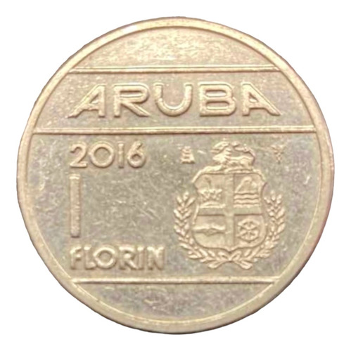 Aruba - 1 Florin - Año 2016 - Km #5 - Caribe - Beatrix