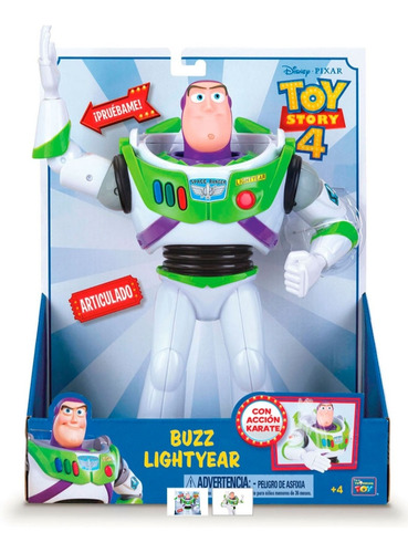 Buzz Lightyear Toy Story 4 Golpe De Karate!