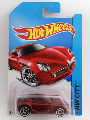 Hot Wheels Alfa Romeo 8c Competizione Deportivo Rojo 29/250