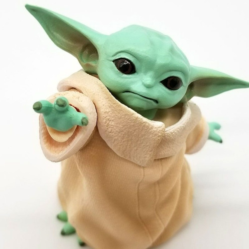 Figura Baby Yoda Grogu Mandalorian Juguete Adorno