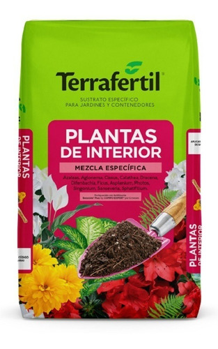 Sustrato Tierra Plantas De Interior Terrafertil 5 Lts