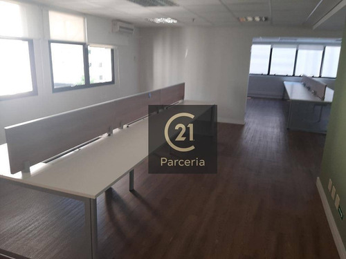 Imagem 5 de 17 de Moema Andar Comercial 7 Salas 7 Gars Mobiliado Ótimo Acabamento - Ac0024