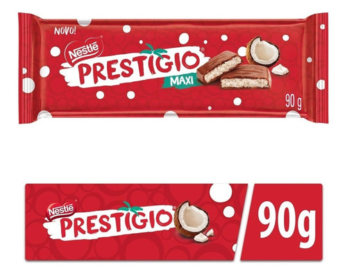 1 Barra Chocolate Coco Prestigio Maxi  Nestlé 90g
