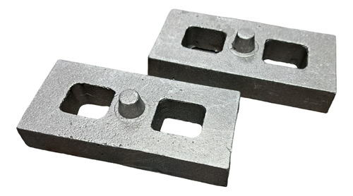 Separadores De Aluminio Para Muelles.. De 1  C/abrazaderas U