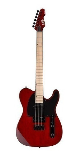 Guitarra Eléctrica Ltd Esp Telecaster Te200m-stbc Roja
