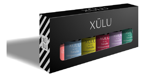 X6 Esmalte Para Uñas Semipermanente Happy Days Uv/led X 6ml