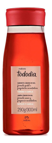 Sabonete líquido tâmara e canela Natura Tododia - 300ml