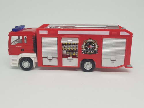 Imagen 2 de 9 de Camión De Colección De Bomberos Escala 1:64