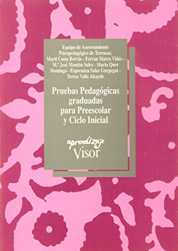 Libro Pruebas Pedagogicas Preescolar De Varios