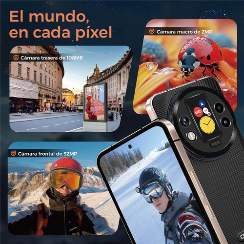 Oukitel Wp200 Pro 24+48gb/1tb Celulares Resistentes Dual Sim