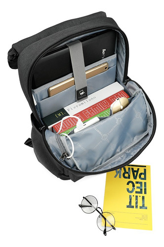 Mochila Tigernu Urbana Para Notebook Negro T-b3513