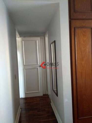 Apartamento Com 3 Dormitórios À Venda, 107 M² Por R$ 420.000 - Jardim Chácara Inglesa - São Bernardo Do Campo/sp - Ap2667