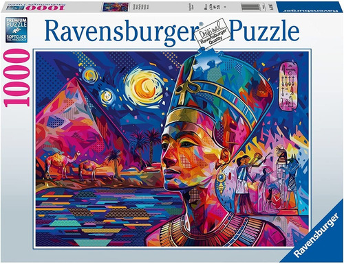 16946 Nefertiti Egipto Rompecabeza Ravensburger 1000 Piezas