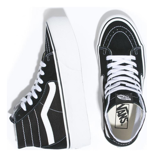 Tenis Mujer Vans Skate Ua Sk8 Hi Tapered Stackform 1088654