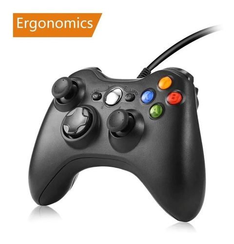 Imagen 8 de 8 de Joystick Mando Para Microsoft Xbox 360 Cable Pc Windows Envi