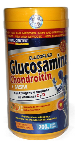 Glucosamina Con Chondroitin  Y Msm Glucoflex 700gr