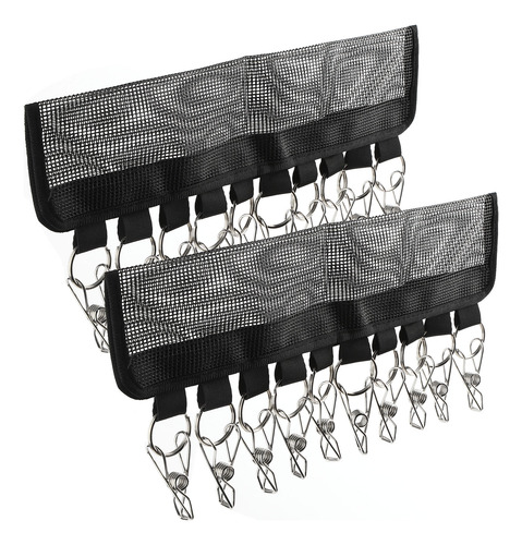 Organizador De Sombreros, 2 Piezas, Plegable, Para Puerta O