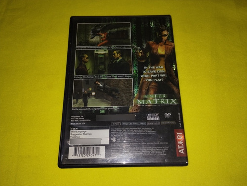Enter The Matrix Y Winning Eleven 8 Ps2 (Usado)