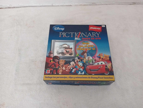 Juego De Mesa Pictionary Edición Disney Dvd (a2)