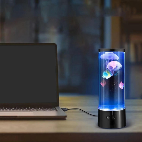 Lámpara De Medusas Lámpara De Acuario De Medusas Led De