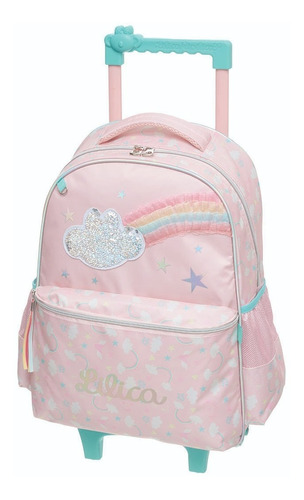 Mochila Rodinha G Lilica Ripilica Rainbow 971s01 Pacific