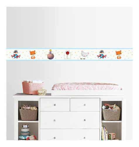 Faixa Border Decorativa Infantil Menino Pequeno Principe