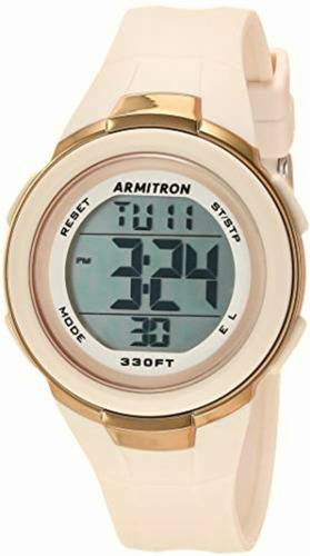 Armitron Sport Reloj De Pulsera Digital De Resina Rosado