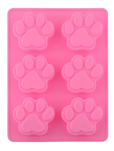 Cubito De Hielo (silicona), Diseño De Perro Animal Paw Print