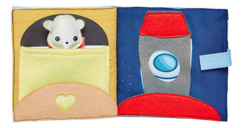 Imagen 4 de 5 de Libro Sensorial Didáctico De Tela A Dormir