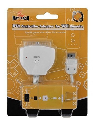 Adaptador Del Regulador Mayflash W004 Ps2 Para Wii - Wii U R