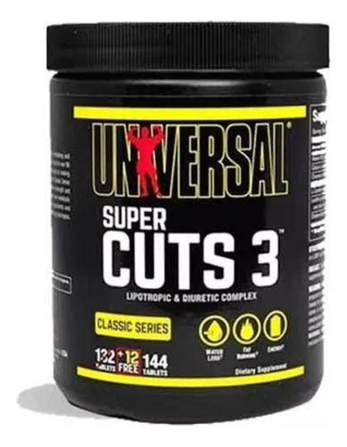 Super Cuts 3 - Universal - 144 Tabletas