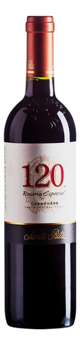 Vinho Tinto Chileno 120 Reserva Carménère 750ml Santa Rita