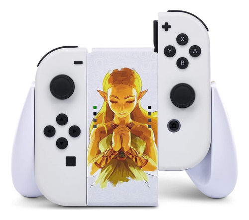 Powera Joycon Comfort Grip Nintendo Switch Princess Zelda Dh Color Blanco