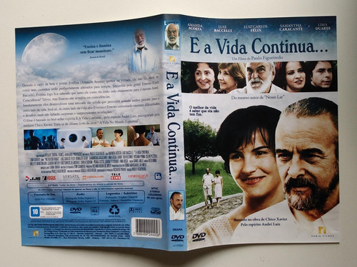 E A Vida Continua Dvd Amanda Costa Luiz Baccelli Lima Duarte (Usado)