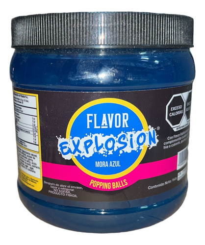 Perlas Explosivas Mora Azul 1kg  - Flavor Explosion - 