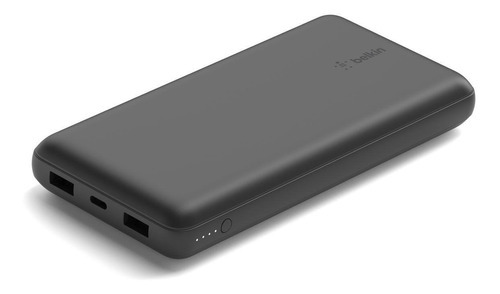 Batería Portátil 20k Usb C & A - Negro