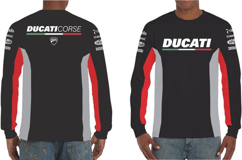 Camisa Manga Longa Ducati Corse Racing Team Ref.463